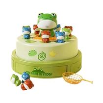 Montessori Kid Toy Cartoon Sapo Voador Jogo De Captura 1 2 Jogadores Quebra-cabeça De Interação