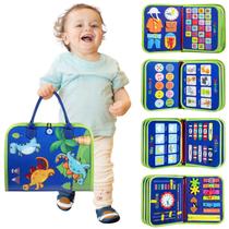 Montessori Toddler Busy Board Winblo para menino de 1 a 3 anos
