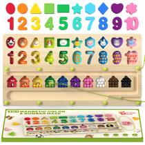 Montessori Toys Airbition Magnetic Color Number Maze 3+ Years Montessori Toys Airbition Magnetic Color Number Maze 3+ Years