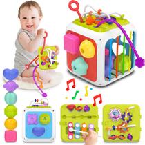 Montessori Toys kecristv para meninas de 1 ano e meninos +12m