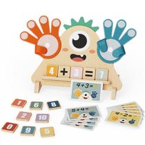 Montessori Toys Paisure Finger Math Number Counting Blocks