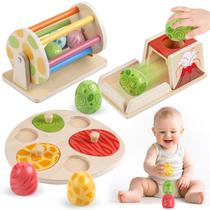 Montessori Toys Wuzhineisn para dinossauro de madeira de 6 meses Montessori Toys Wuzhineisn para dinossauro de madeira de 6 meses