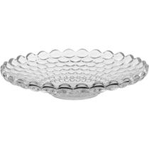 MONTREAL CENTRO MESA 5x24x24cm CRISTAL ECO TRANSP