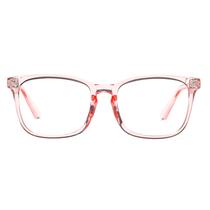Montura de anteojos Pro Acme con lentes transparentes sin graduación color rosa claro Montura de anteojos Pro Acme con lentes transparentes sin graduación color rosa claro