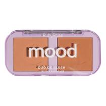 Mood duo de blush - textura aveludada - ruby rose