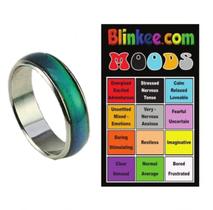 Mood Ring Blinkee Free com cartela de cores Mood Ring Blinkee Free com cartela de cores