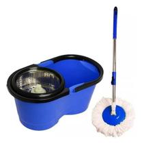 Mop 360 Slim Com Centrifuga Giratória De Metal Inox Aleatóri Mop 360 Slim Com Centrifuga Giratória De Metal Inox Aleatóri