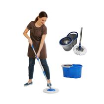 Mop Balde Esfregão Giratório Com Alça Sortido