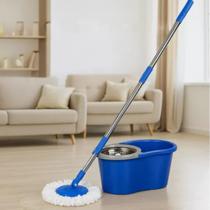 Mop Balde Esfregão Giratório Com Alça Sortido CLEAN TECH
