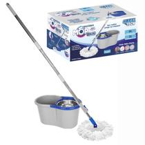 Mop Balde Esfregão Giratório Com Alça Top