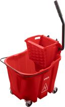 Mop Bucket Carlisle FoodService Products Omnifit 35L Red Mop Bucket Carlisle FoodService Products Omnifit 35L Red