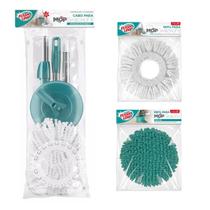 Mop Cabo Giratório Fit Refil Microfibra E Chenile Flash Limp Mop Cabo Giratório Fit Refil Microfibra E Chenile Flash Limp