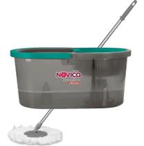 Mop Compacto Com Balde 10 Litros Bettanin Noviça Cor Tiffany Mop Compacto Com Balde 10 Litros Bettanin Noviça Cor Tiffany