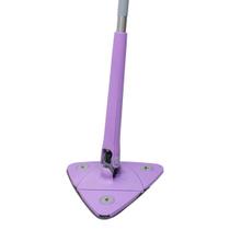 Mop de limpeza ajustável giratório 360 esfregão triangular extensível secagem rápida envio imediato