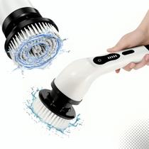 Mop Esfregão 7 em 1 Escova Limpeza Elétrica Multiuso Piso Portátil