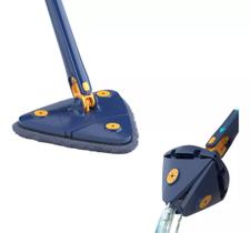 Mop Esfregao De Limpeza Triangular Rodo Giratório Ajustável Mop Esfregao De Limpeza Triangular Rodo Giratório Ajustável