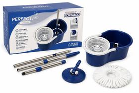 Mop Esfregão Giratório Resistente Cabo Inox Balde 12l Condor Mop Esfregão Giratório Resistente Cabo Inox Balde 12l Condor