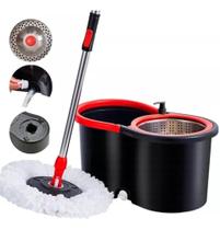 Mop esfregão para limpeza geral, cesto giratório