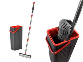 Mop esponja pro tam unico vermelho/ cinza