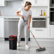 Mop Esponja PVA Rodo Mágico Com Balde e Cabo em Aço Inox e Refil Mop Esponja PVA Rodo Mágico Com Balde e Cabo em Aço Inox e Refil