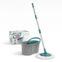 Mop Flash Limp Giratório 8 Litros ORIGINAL FLASH LIMP Esfregão de limpeza
