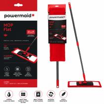 Mop Flat Chenile Powermaid Microfibra Giratório 360 Limpeza Prática e Eficiente Mop Flat Chenile Powermaid Microfibra Giratório 360 Limpeza Prática e Eficiente