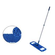 Mop Flat Chenille Giratório Esfregão Limpeza Profunda Microfibra Lavável Maquina Limpa Canto Limpa Seco Úmido Varre Tira