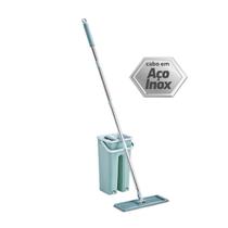 Mop flat essencial c/balde 6l e 1 refil