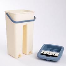 MOP Flat Slim Rodo Balde Lava Seca Acompanha 1 Pano Microfibra Limpa Casa e Apartamento Domínio da Limpeza Profissional Em Suas Mãos MOP Flat Slim Rodo Balde Lava Seca Acompanha 1 Pano Microfibra Limpa Casa e Apartamento Domínio da Limpeza Profissional Em Suas Mãos