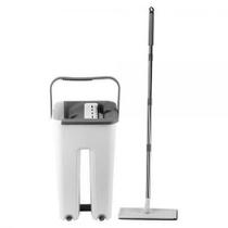 Mop Flat Tira Pó Esfregão Com Balde Lava/seca utilidades