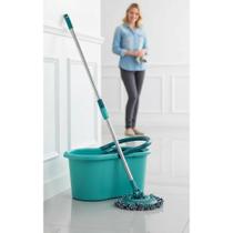 Mop Giratório 3 em 1 Verde - Limpeza Completa 12L Mop Giratório 3 em 1 Verde - Limpeza Completa 12L