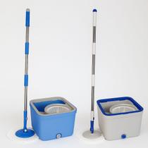 Mop Giratório 360 com Balde Separador, Esfregão de Microfibra, Cabo Extensível Inox, 4L Sortido