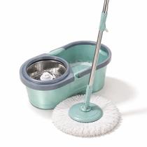 Mop Giratório 360 Com Centrifugação Lava E Seca Microfibra