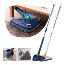 Mop Giratorio 360 Graus Articulavel Triangular Para Limpeza