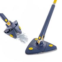 Mop Giratório 360 Graus Esfregão de Microfibra Articulado para Vidros e Pisos Limpeza Faxina Mop Giratório 360 Graus Esfregão de Microfibra Articulado para Vidros e Pisos Limpeza Faxina
