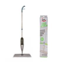 Mop Giratório 360º Limpa E Seca C/ Borrifador 365ml E Refil - Compacto E Flexível - Esfregão Rodo