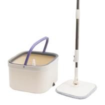 Mop Giratório Água Nova Com Balde 4 Litro e Esfregão Simplo
