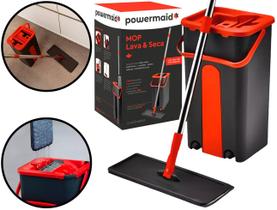 Mop Giratório Cabo Extensível Esfregão Lava Seca Balde Rodo Limpeza De Pisos Vidros Janelas Multiuso Mop Giratório Cabo Extensível Esfregão Lava Seca Balde Rodo Limpeza De Pisos Vidros Janelas Multiuso