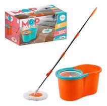 Mop Giratório Com Balde 8l E Esfregão 360 Art House Mop Giratório Com Balde 8l E Esfregão 360 Art House
