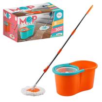 Mop Giratório Com Balde 8L E Esfregão 360 - Art house
