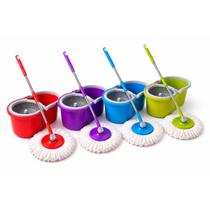 Mop Giratório com Balde Centrifugador e Microfibra Limpeza Prática Completa Mop Giratório com Balde Centrifugador e Microfibra Limpeza Prática Completa