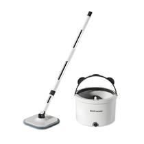 MOP Giratório com Reservatório 360 Centrifugação 2 em 1 Angulação Refil de Microfibra Prático