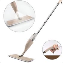 Mop Giratório De Microfibra Lavável E Reutilizável