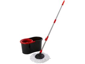 Mop Giratório Esfregão com Balde 8 Litros cabo de até 125cm Limpeza Pratica Mop Giratório Esfregão com Balde 8 Litros cabo de até 125cm Limpeza Pratica