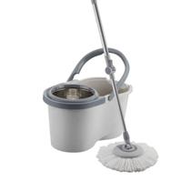 Mop Giratório Esfregão Electrolux com Balde 6,5L Cesto Inox