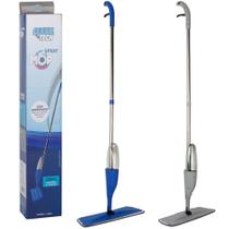 Mop Giratorio Esfregão para Limpeza Spray, Flat