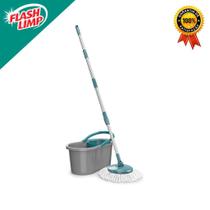 Mop Giratório Fit 360 Flash Limp Original Esfregão Microfibra Mop Giratório Fit 360 Flash Limp Original Esfregão Microfibra