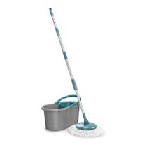 Mop Giratório Fit 5010 Cinza e Verde Flash Limp Mop Giratório Fit 5010 Cinza e Verde Flash Limp