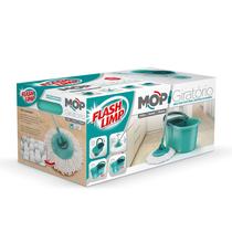 Mop Giratorio Flash Limp Esfregão Spin Balde 12 Litros Microfibra 360 MOP8209