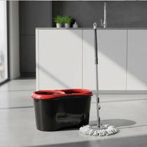Mop Giratório Inox 13 Litros Com Pedal 360 Kit Limpeza Profissional Mop Giratório Inox 13 Litros Com Pedal 360 Kit Limpeza Profissional